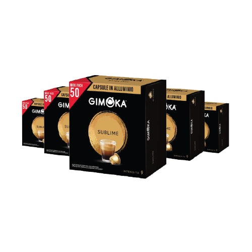 5 Paquets Gimoka sublime 250 Capsules Nespresso