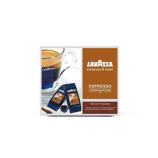 Lavazza Crema et Aroma 10 capsules Compatibles Lavazza Point