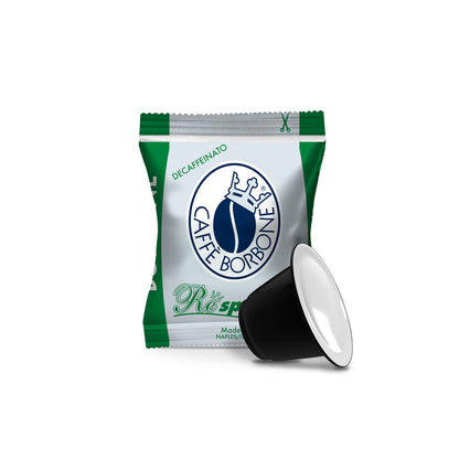 Borbone Décaféiné Green Dek – 100 capsules Compatibles Nespresso®
