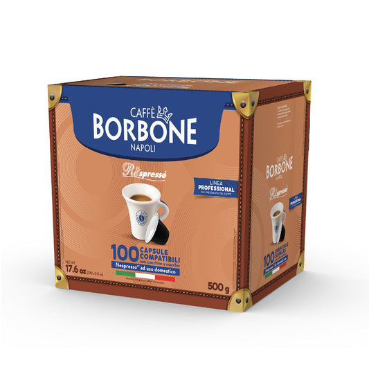 Borbone Décaféiné Green Dek – 100 capsules Compatibles Nespresso®