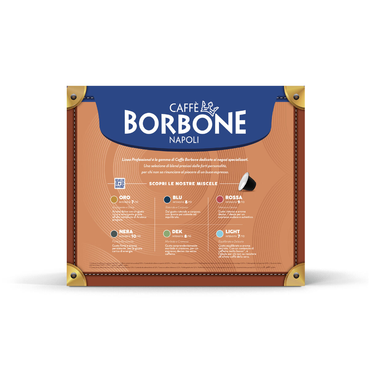Borbone Décaféiné Green Dek – 100 capsules Compatibles Nespresso®