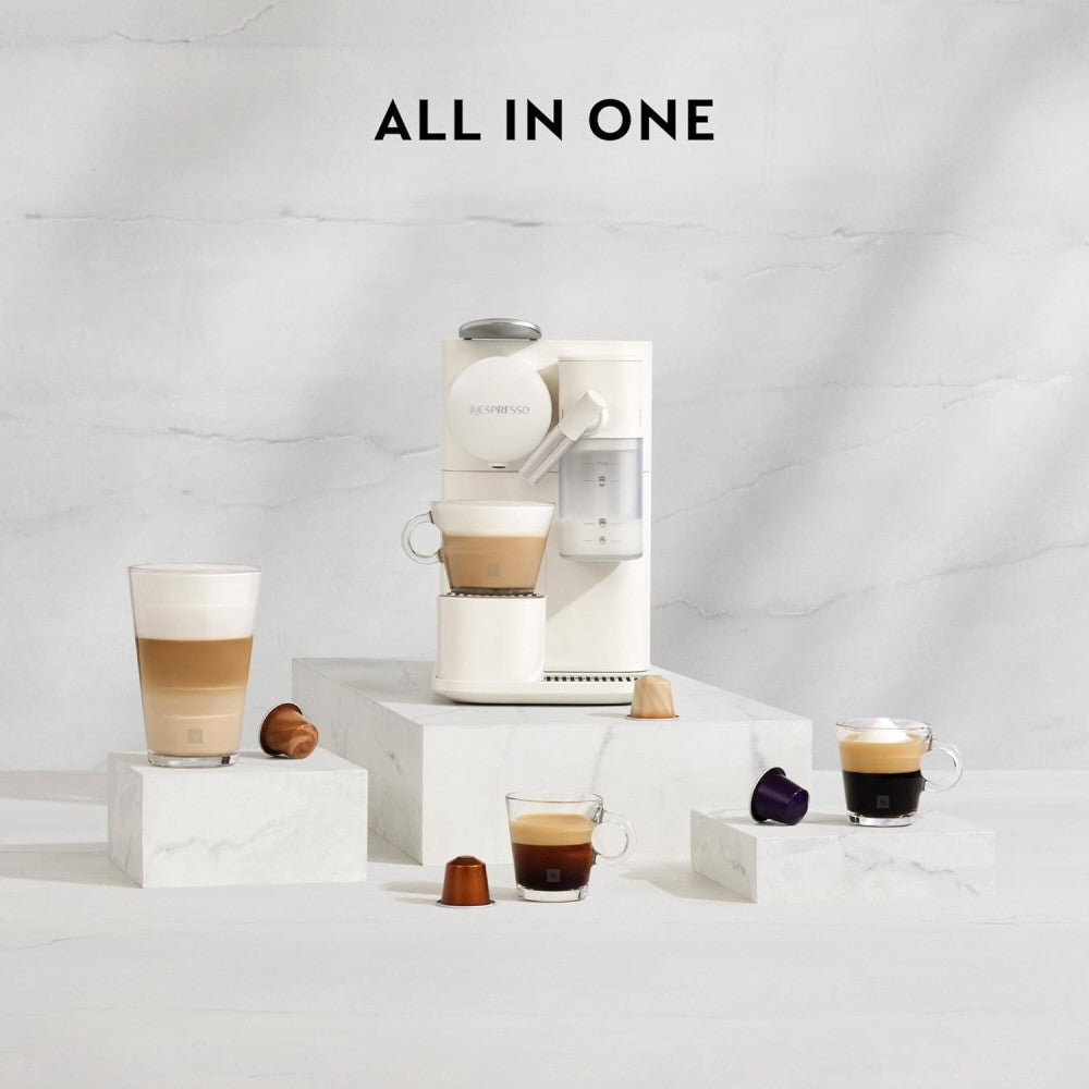 Nespresso Delonghi Lattissima One Blanche