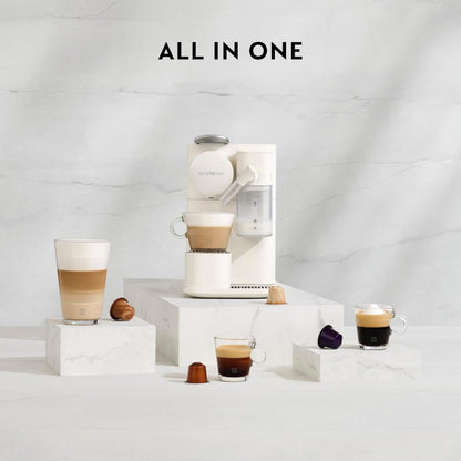 Nespresso Delonghi Lattissima One Blanche