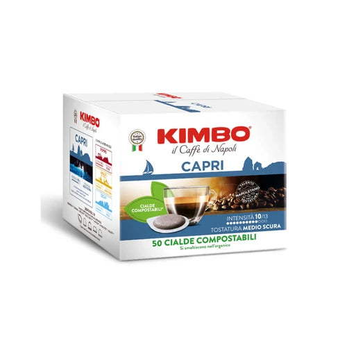 KIMBO Capri Cialda – Boîte de 50 Dosettes E.S.E.