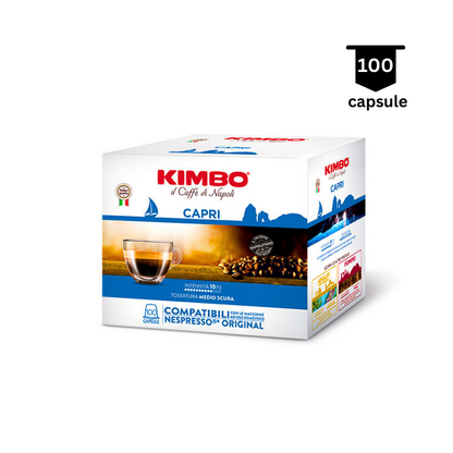 KIMBO Capri Compatibles Nespresso® – Boîte de 100 Capsules