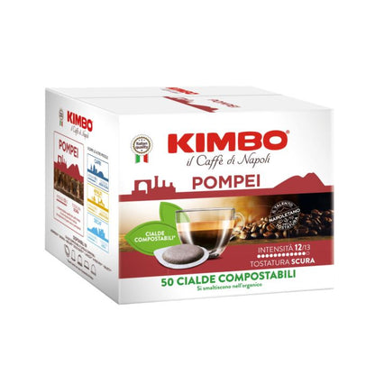 KIMBO Pompei Cialda – Boîte de 50 Dosettes E.S.E.