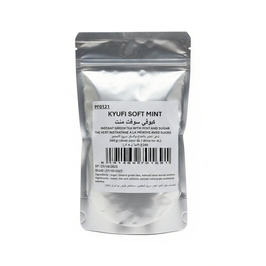 Kyufi Soft Menthe – Sachet 260 g avec sucre