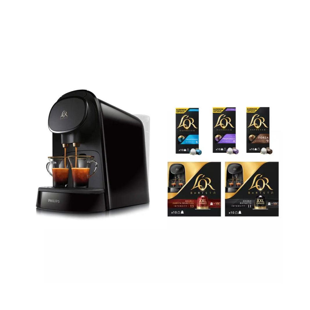 Philips Barista Machine a Capsules + 50 capsules l'or offertes