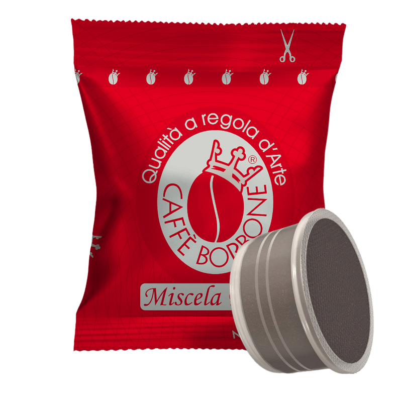 Borbone Miscela Rossa 50 Capsules (Compatibles Machine Lavazza Point)