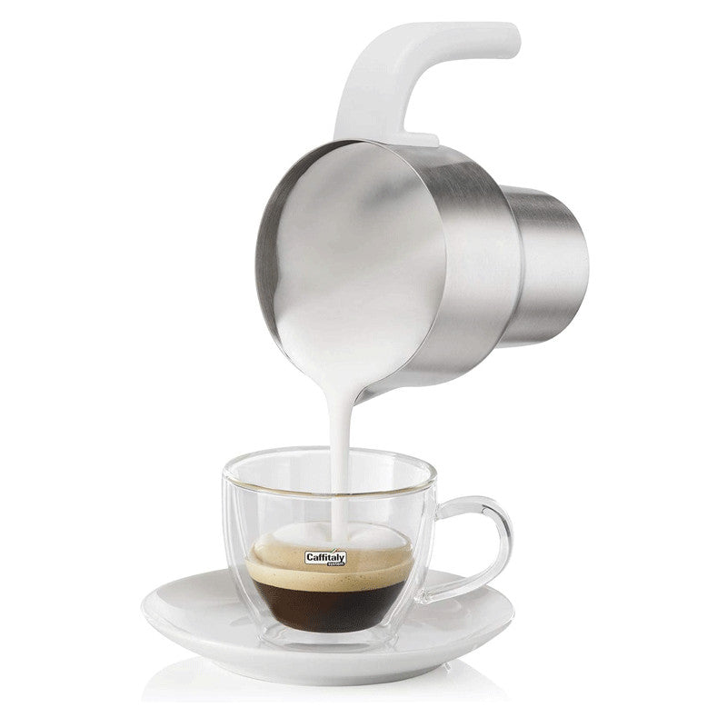 Mousseur À Lait Caffitaly F04MK 400ml Blanc