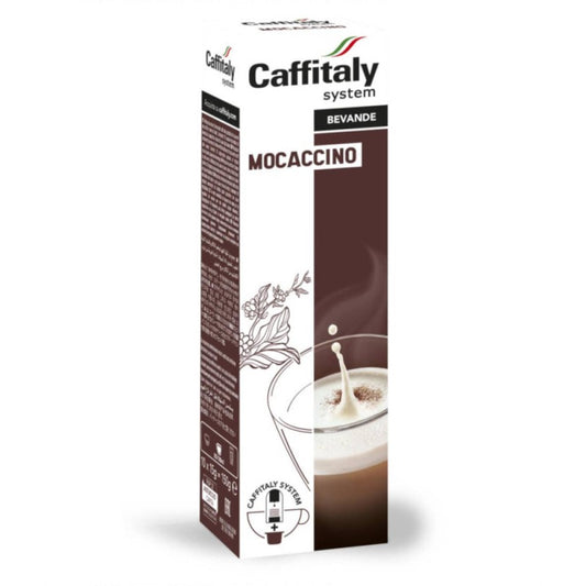 Caffitaly Mocaccino Box de 10 capsules de 15g (Compatibles Machine Caffitaly)