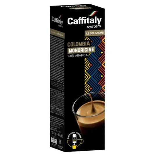 Caffitaly Colombia Box de 10 capsules de 8g (Compatibles Machine Caffitaly)
