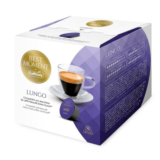 Caffitaly Lungo –  16 Capsules Compatibles Dolce Gusto®