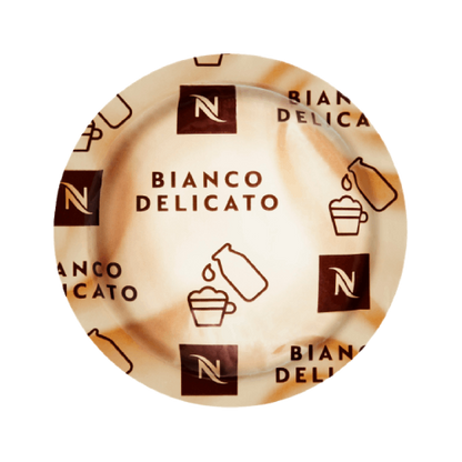 Pods Nespresso Bianco Delicato – Boîte de 50 Capsules