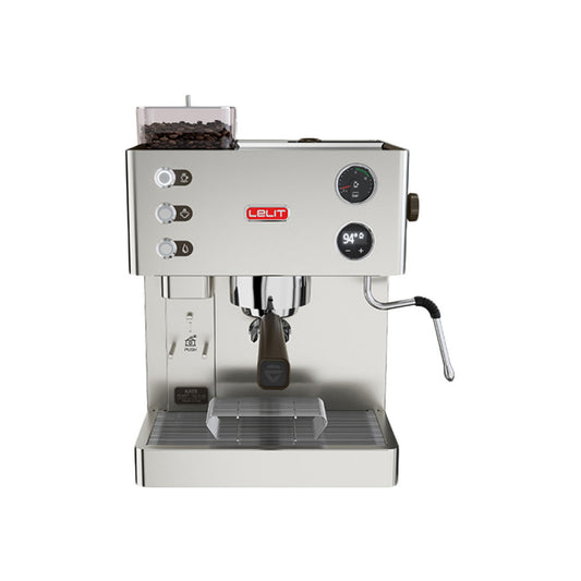 Machine expresso Lelit Kate PL82T – avec broyeur, acier inoxydable
