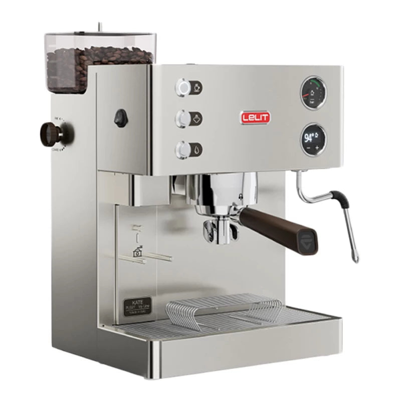 Machine expresso Lelit Kate PL82T – avec broyeur, acier inoxydable