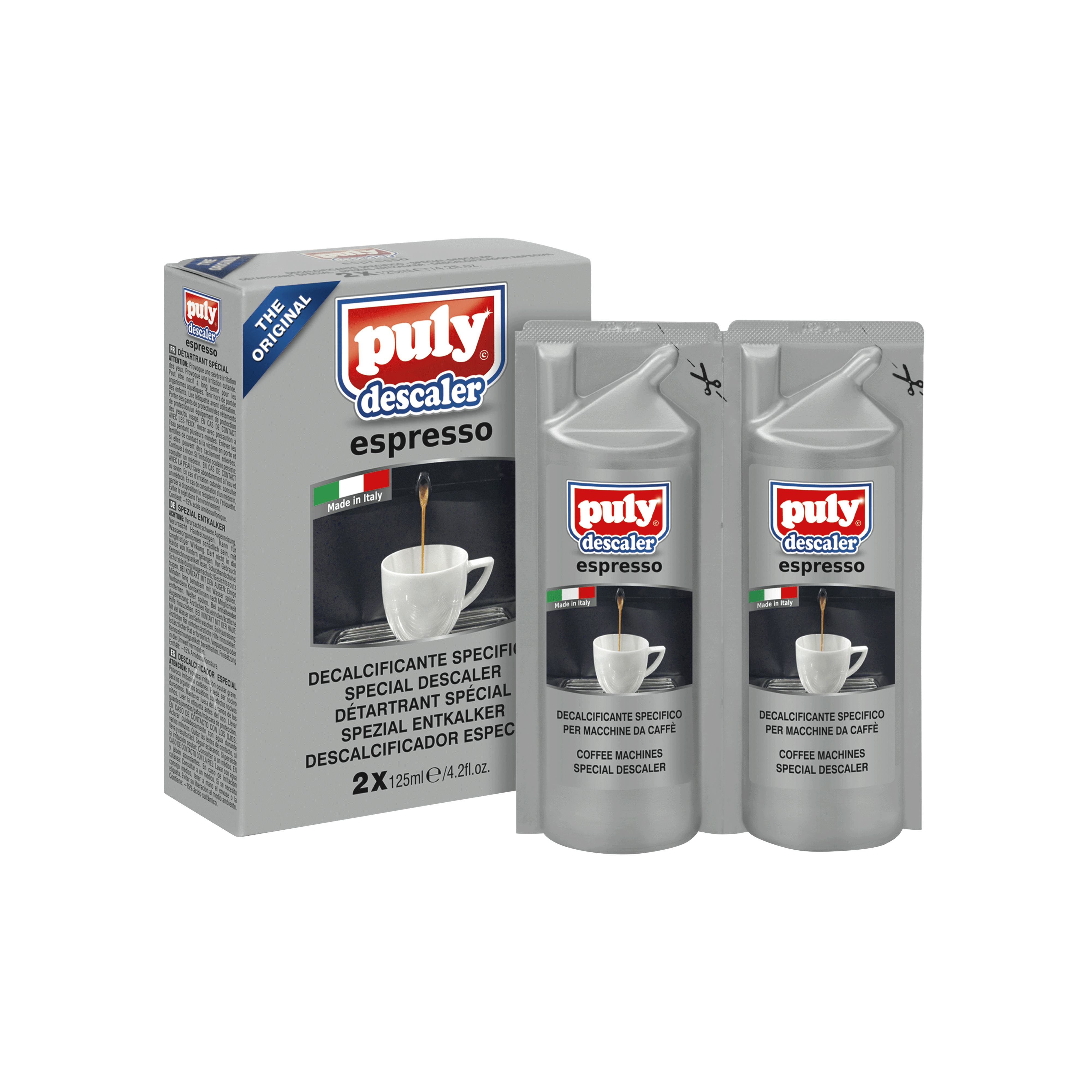 Puly – Détartrant pour machines à café 2 × 125 ml