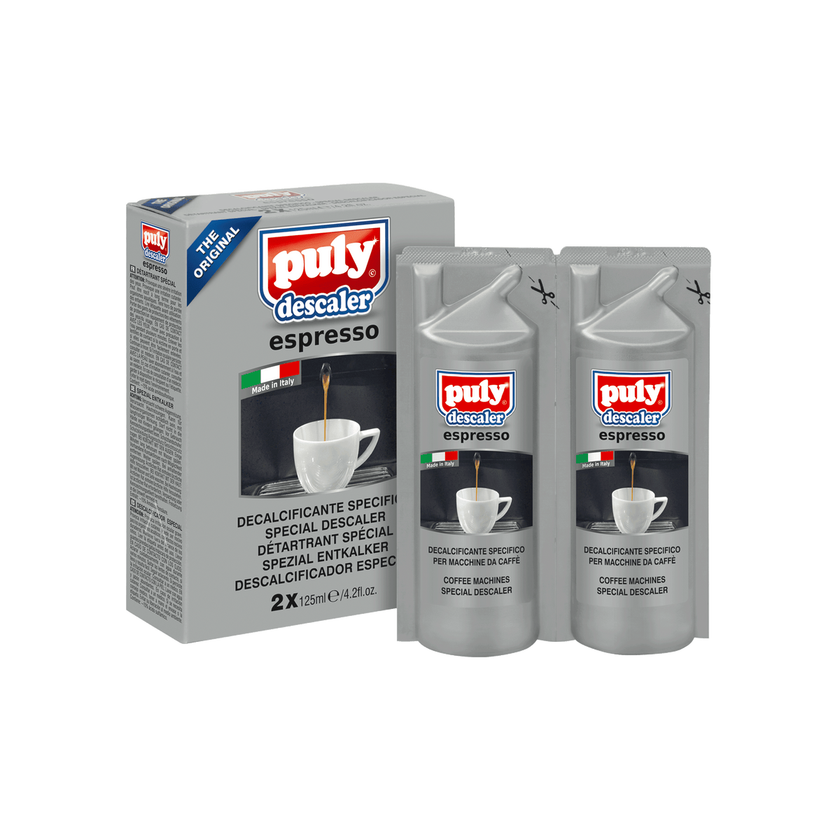 Puly – Détartrant pour machines à café 2 × 125 ml