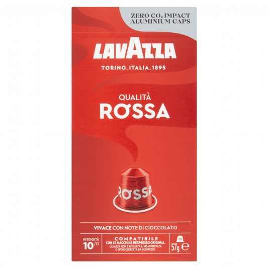 Lavazza Qualita Rossa Capsules Compatibles Nespresso