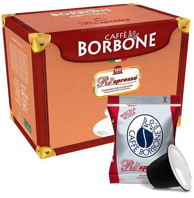 Borbone Misclea Rossa RED Compatibles Nespresso (Boite 100 Capsules)