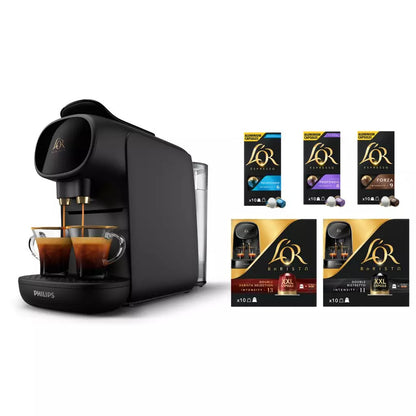 Philips L’OR Sublime + 50 capsules l'Or offertes – Machine à Café à Capsules Double Espresso compatible Nespresso